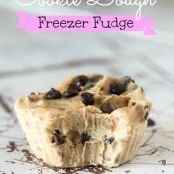 Cookie Dough Freezer Fudge