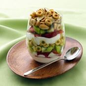 Crunchy-Topped Strawberry-Kiwi Parfaits