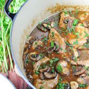 Pork Tenderloin with Mushrooms