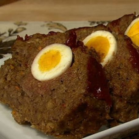 Meatloaf with Blood Mary Glaze