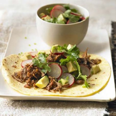 Pulled Pork with Mexican Almond Mole Sauce