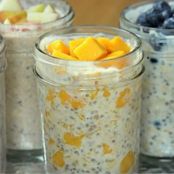 Blueberry Walnuts Overnight Oats