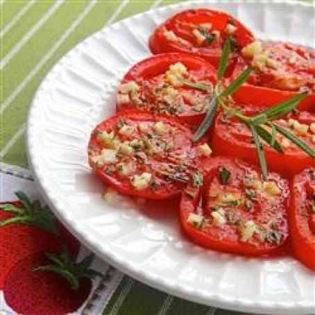 Baked Tomato Slices