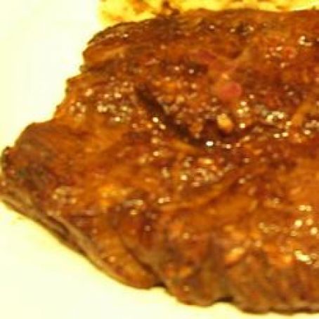 Barbecued Flank Steak
