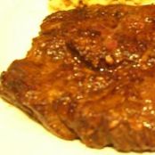 Barbecued Flank Steak