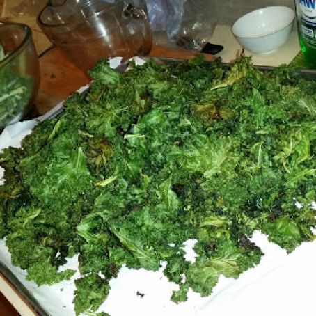 Kale chips (spicy)