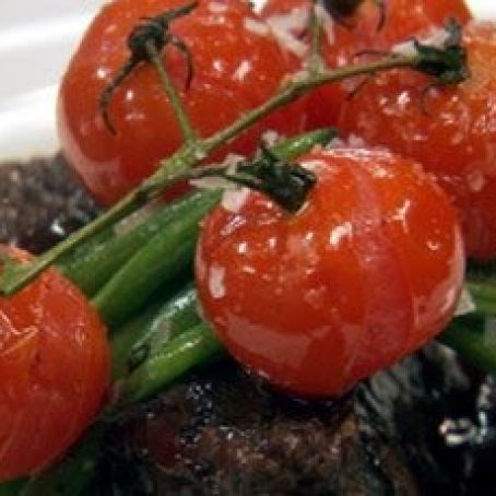 Garlic Mashed Potatoes and Green Beans
