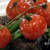 Garlic Mashed Potatoes and Green Beans