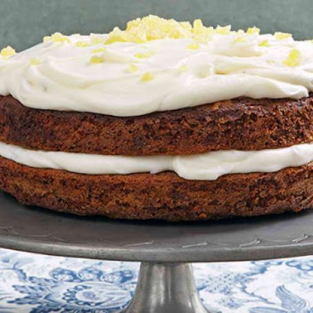 Carrot Cake with Ginger Mascarpone Frosting