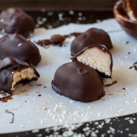 Homemade Coconut Almond Joy Candy Bars