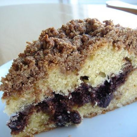 Blueberry Sour Cream Coffee Cake