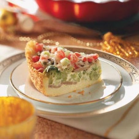 Veggie Couscous Quiche Recipe
