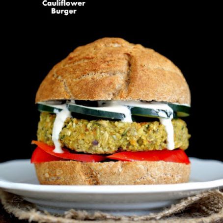 Burger: Artichoke Spinach Cauliflower Bean Burgers