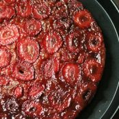 STRAWBERRY UPSIDE-DOWN CAKE