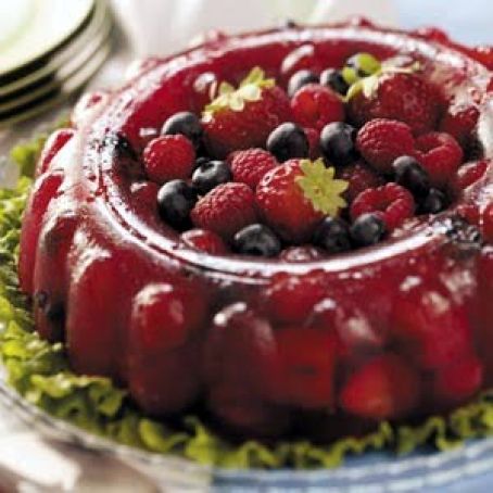 Berry Gelatin Mold Recipe