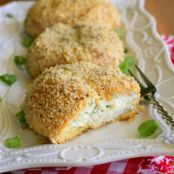 Pesto chicken pillows