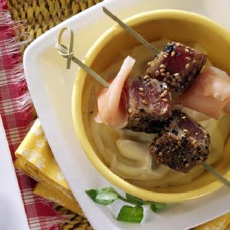 Ginger Tuna Kabobs