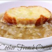 Slow Cooker French Onion Soup