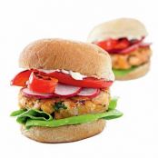 Middle Eastern Chickpea Miniburgers (Cooking Light)