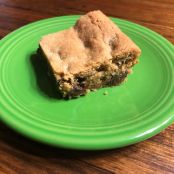 Chocolate Peanut Butter Blondies