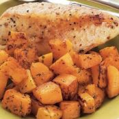 Roast Chicken with Butternut Squash
