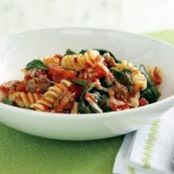 Spinach, Sausage, & Pasta Toss