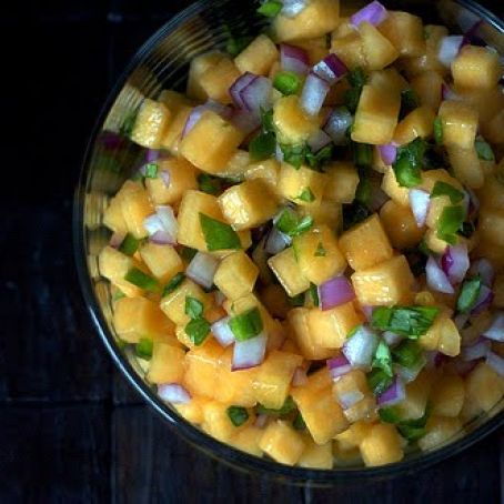 Cantaloupe Salsa