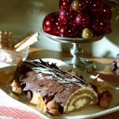 Walnut Orange Buche de Noel