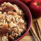 Caramelized Apple Slow Cooker Oatmeal