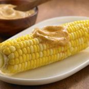 Corn on the Cob with BBQ Spread