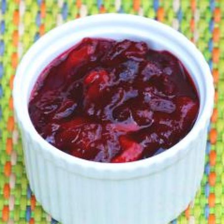 Mango-Pineapple Cranberry Sauce