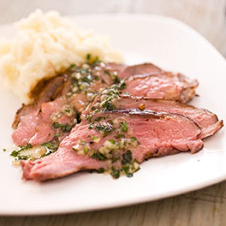 Roast Butterflied Leg of Lamb with Coriander, Fennel, and Black Pepper