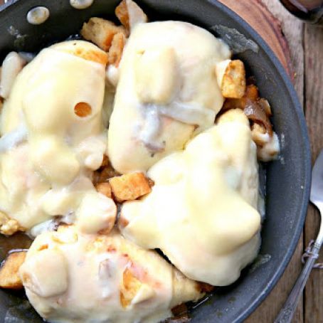 Skillet French Onion Chicken