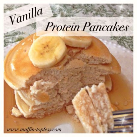 Vanilla Protein Pancakes-Muffin Topless