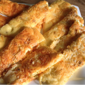 Oopsie Parmesan Breadsticks