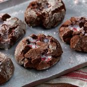 Chocolate Peppermint Crinkles