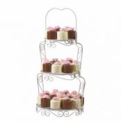 Petaled Petit Fours Mini Cakes