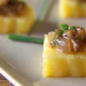 Polenta Squares with Mushroom Ragu