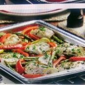 Sweet & Citrusy Sheet Pan Supper