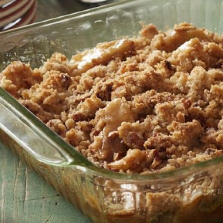 Gluten-Free Caramel Apple Crumble