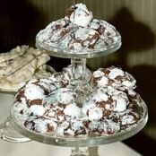 Chocolate Espresso Snowcaps Cookies