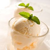 Apricot Zabaglione Ice Cream