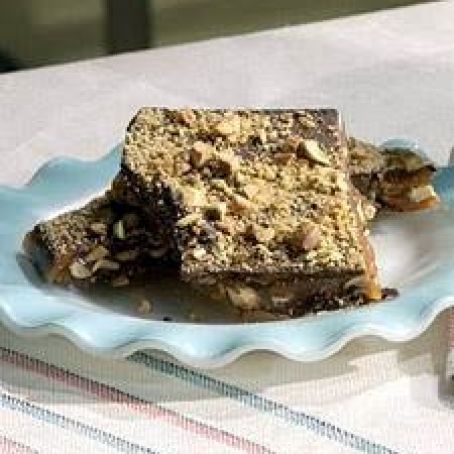 Chocolate Pistachio Brittle