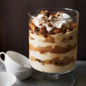 Caramel-Pear-Cheesecake Trifle