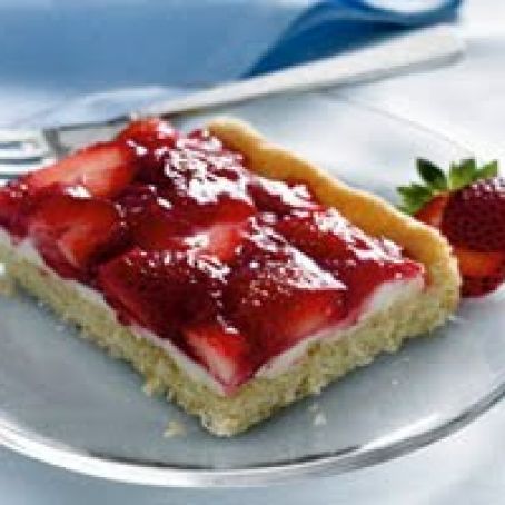 Strawberries and Cream Cookie Bars