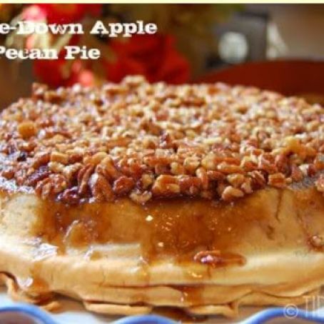 Pecan Apple Upside Down Pie