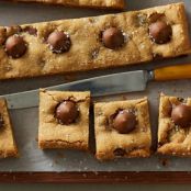 Peanut Butter Blossom Bars