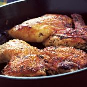 Chicken Under a Brick