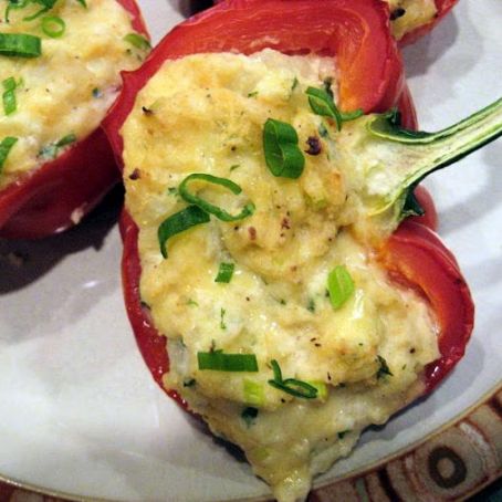 Potato Stuffed Bell Peppers