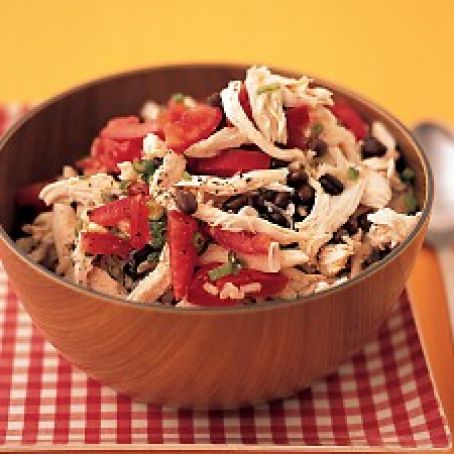 Chicken, Rice & Black Bean Salad